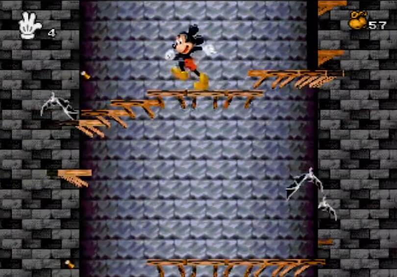 Mickey Mania - Timeless Adventures of Mickey Mouse - геймплей игры Sega Mega Drive\Genesis